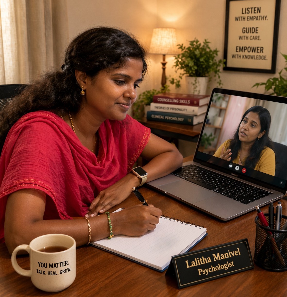 About Image - LM Wellbeing – Psychotherapist Site Template